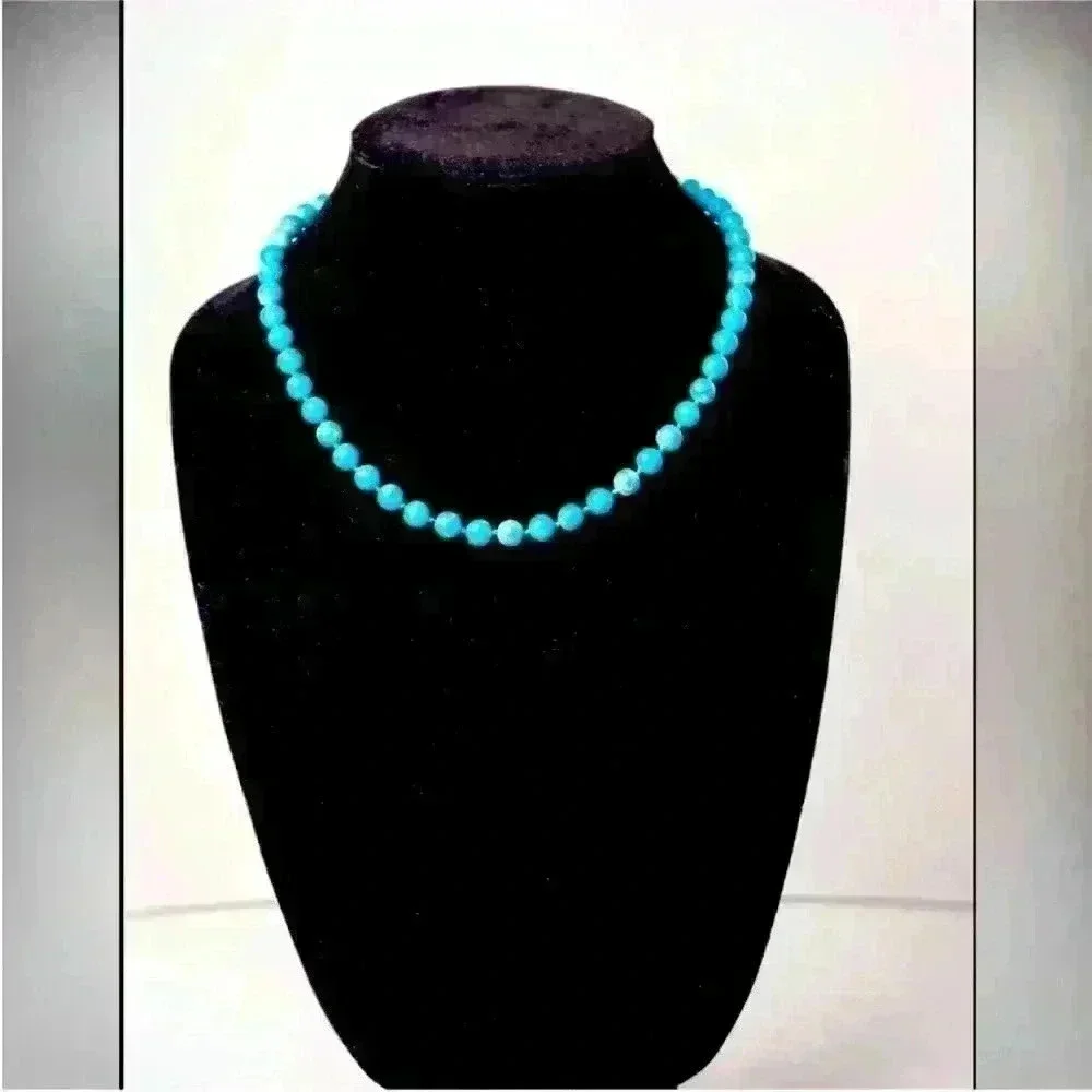 Cinderella inspired Vintage Howlite statement necklace Super Delicate